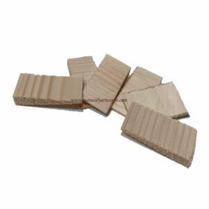 Cuñas de madera anchas