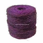 Cuerda de sisal de colores verde morado