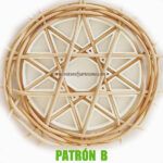 Molde para cestería de mimbre
