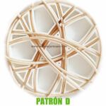 Molo para cestería, molde de plástico
