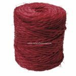 Cuerda de sisal de colores rojo