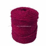 Cuerda de sisal de colores granate