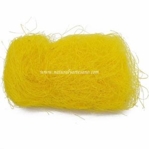 Sisal de color amarillo