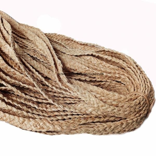 Trenza Rafia Natural Modelo B Trenza de Rafia Natural Madeja Modelo B