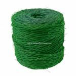 Cuerda de sisal de colores verde